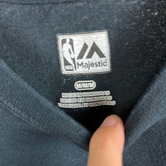 Majestic Houston Rockets T-shirt Youth Size Medium NBA Basketball - Picture 3 of 7